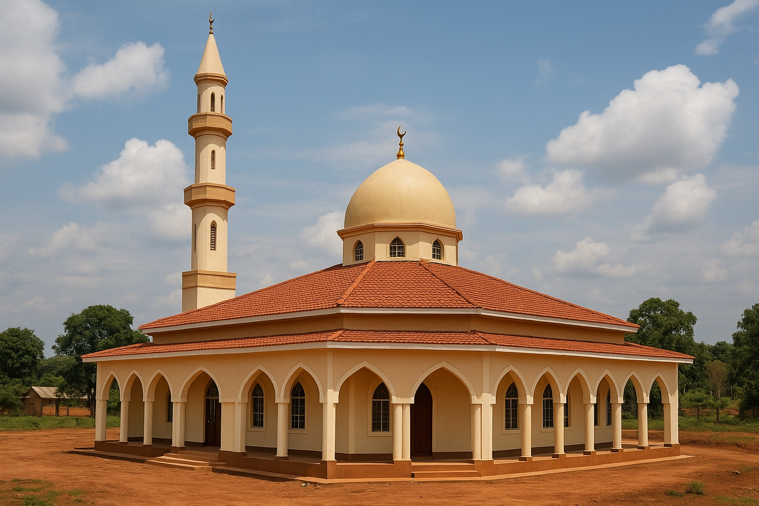 Mosque in Uganda